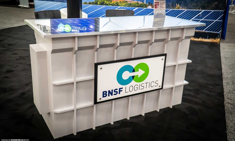 Exhibit display booth design and build energy power logistics