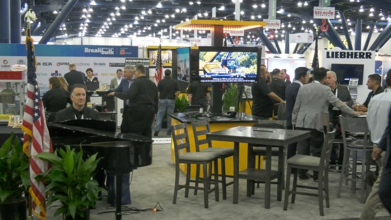 Piano Bar Trade Show Exhibit Display Booth