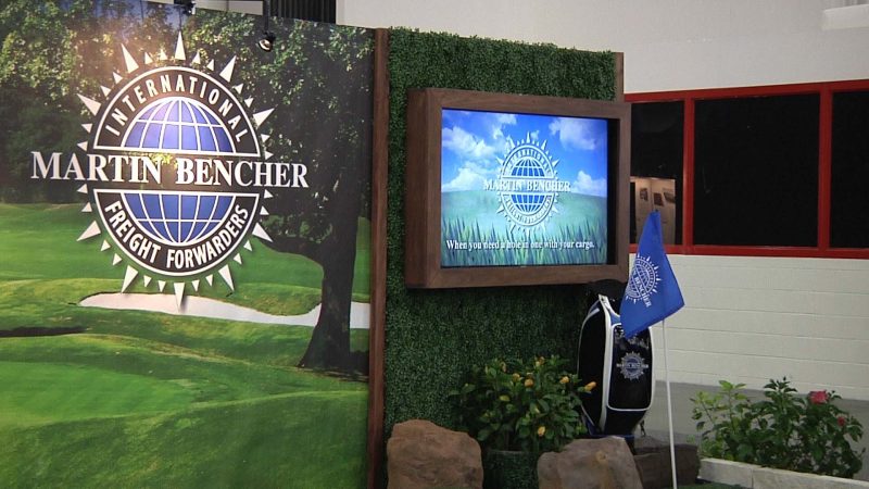 Putting Green Golf Trade Show Display