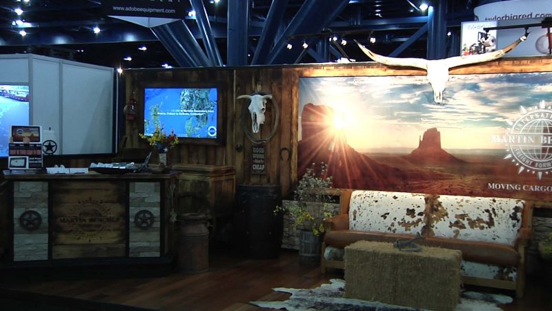 Rustic Cowboy Country Western Trade Show Theme