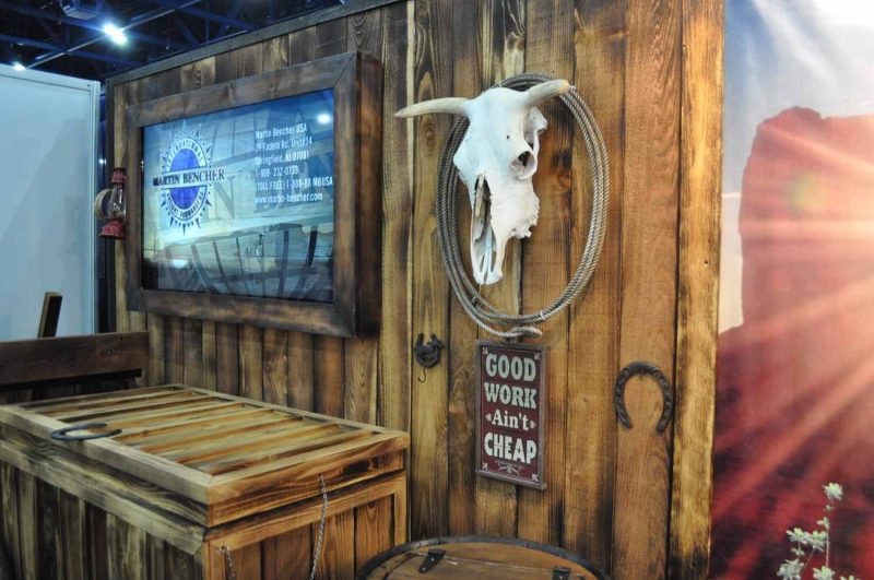 Rustic Cowboy Country Western Trade Show Theme