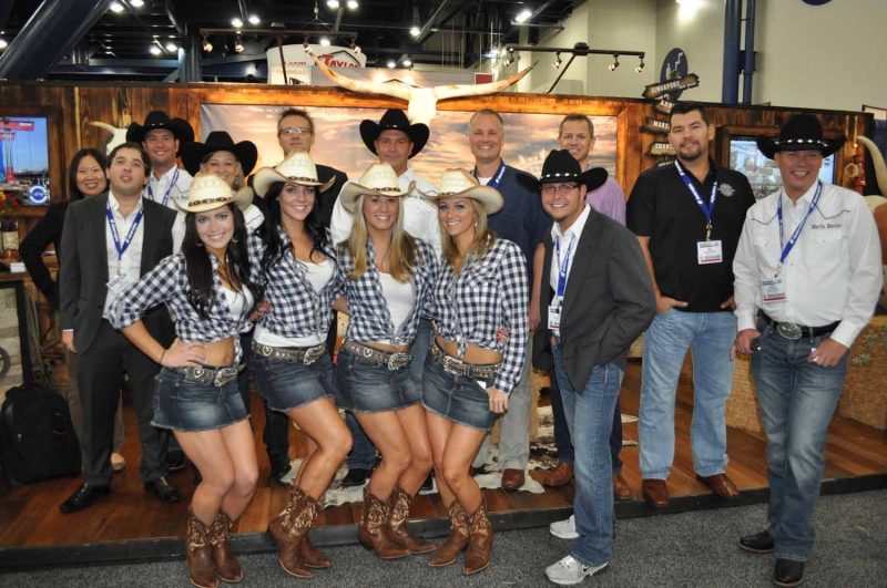 Rustic Cowboy Country Western Trade Show Theme